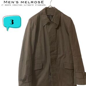 MENSMELROSE メンズメルローズ コート 3