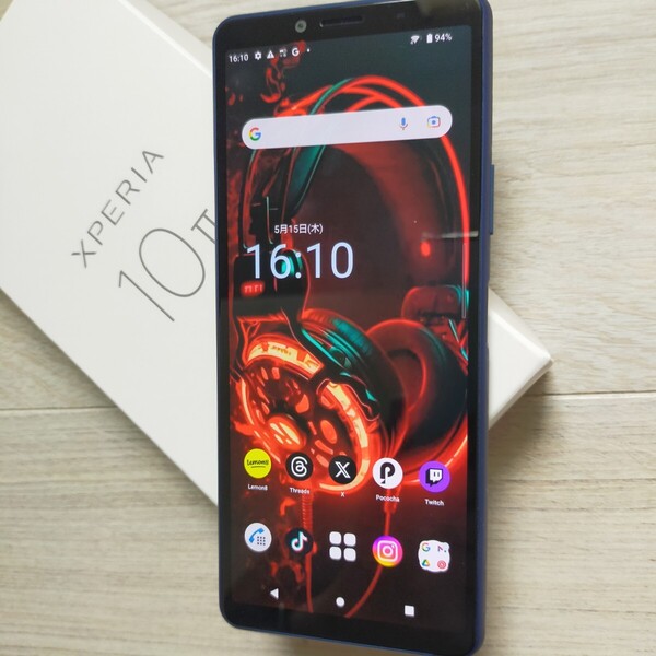 「Xperia 10 Ⅱ」 ブルー エクスペリア テン マークツー SO-41A 割と綺麗な方になると思います。 RAM4GB.ROM64GB SIMロック解除済