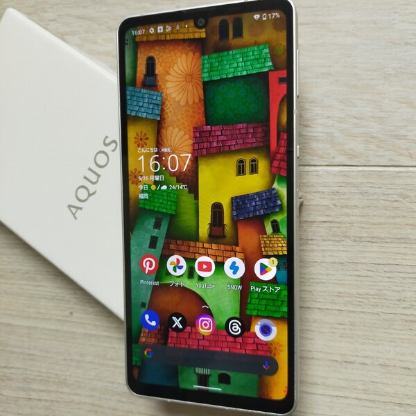 SHARP 「AQUOS sense 6s」 シルバー 概ね美品になります。 esim.5G.デュアルSIM対応 アクオスセンス6エス SHG07