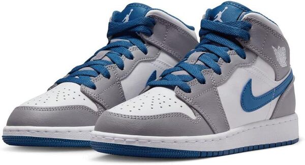 ◆NIKE/ナイキ☆GS AIR JORDAN 1 MID/ナイキ GS エアジョーダン1★TRUE BLUE 23cm