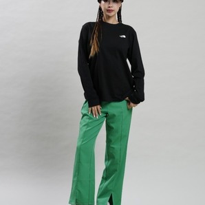 ◆ザ・ノース・フェイス/THE NORTH FACE☆レディース L/SバックスクエアロゴT★L