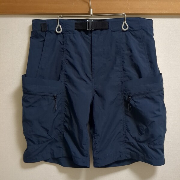アーバンリサーチ フェススタイルショーツ メンズL URBAN RESEARCH FES STYLE SHORTS ネイビー ショートパンツ ハーフ 水着 ナイロン