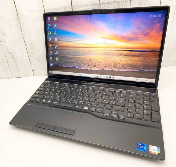 【最新OS Windows11】SSD1TB メモリ32GB 富士通 ノートPC WA3/F3 第11世代Core i7-1195G7 Office Webカメラ Bluetooth Zoom LINE