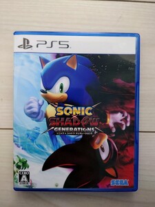 美品【PS5】 ソニック×シャドウ ジェネレーションズ