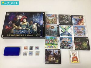 12 D【ジャンク】Nintendo 3DS 本体・ソフト まとめ売り ポケットモンスターX とびだせどうぶつの森 他
