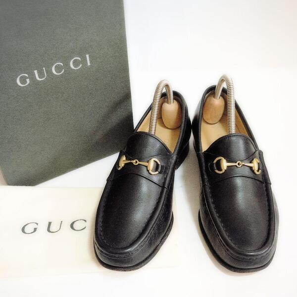 【極美品】GUCCI グッチ ホースビット ローファー サイズ 35 1/2(22.5cm)