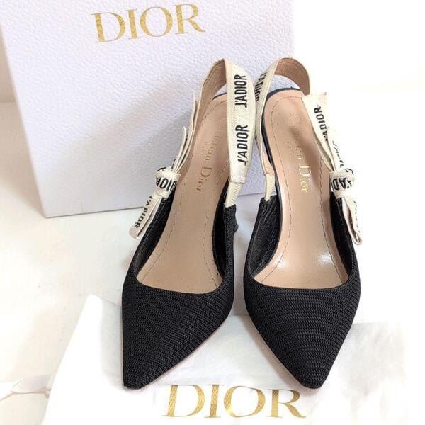 DIOR ディオール J'ADIOR スプリングバック パンプス 35(22.0cm相当)
