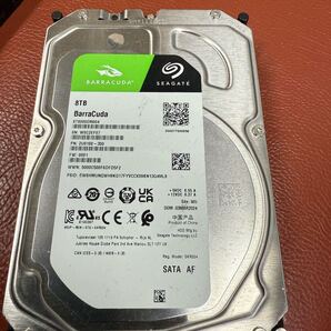 即決、送料無料BarraCuda ST8000DM004 内蔵HDD ハードディスク動作品