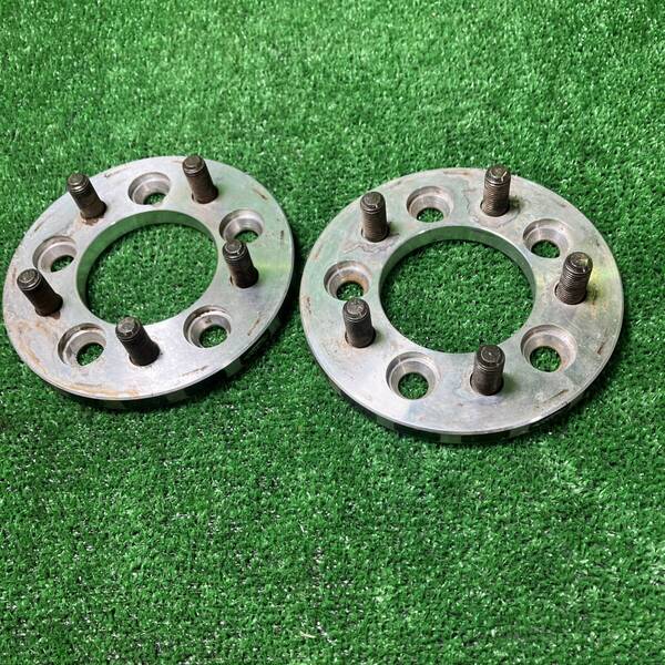 KICS ワイドトレッドスペーサー 厚さ11mm PCD100-5穴 P1.5 2個