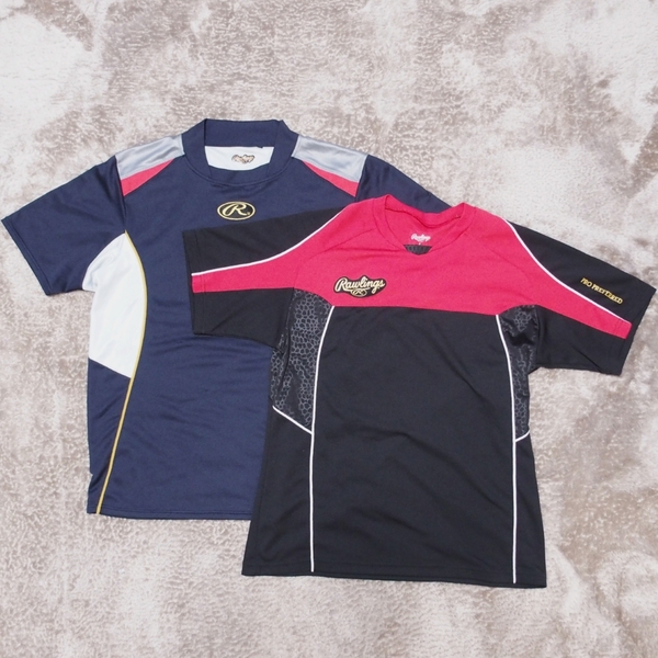 【L×2枚セット】Rawlings ローリングス ベースボールTシャツ べーT