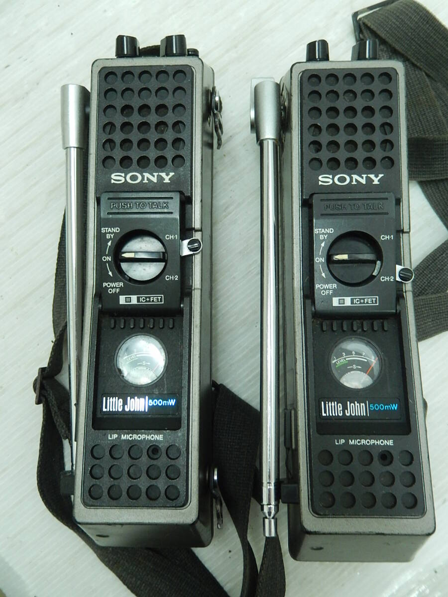 SONY 特定小型トランシーバー icb u650 動作品3台 ジャンク1台