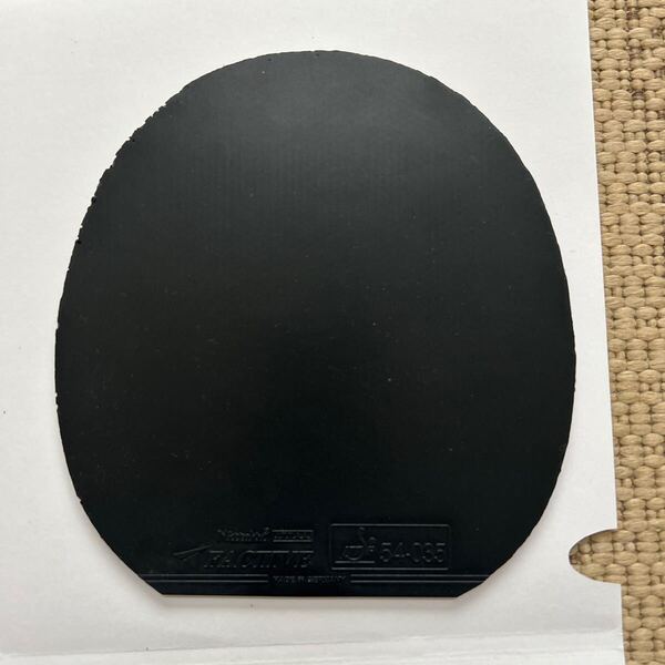 美品 ニッタク ファクティブ ラバー 黒 厚