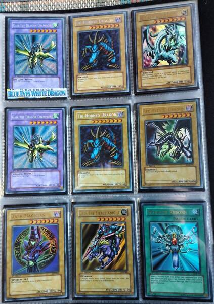 【未使用美品】遊戯王 初期 第3期 LRGEND OF BLUE EYES WHITE DRAGON(英語版) デュエルモンスターズ フルコンプリート全128種類 希少品