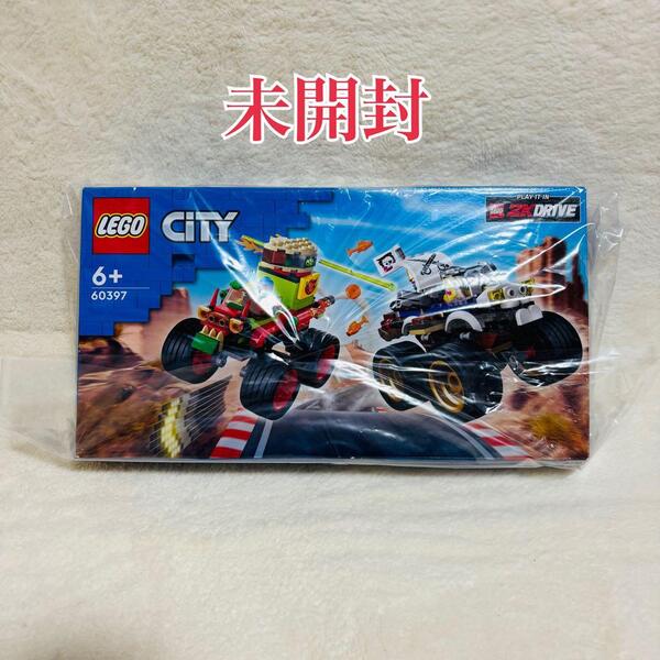 【未開封】LEGO レゴ シティ 60397 モンスタートラックレース ブロック 廃盤 フィギュア コレクション おもちゃ 人形 プレミア