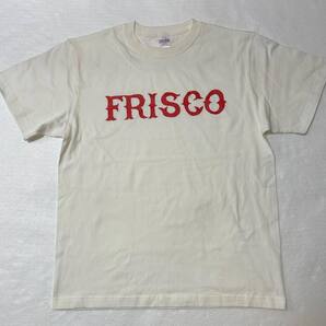 ★FRISCO★5.6oz・半袖Tシャツ★バニラホワイト★XLサイズ★ビンテージ感あるバイカーに!★ハーレー乗りに!