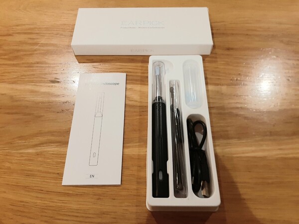 カメラ付き耳かき WiFi スマホ ledライト ios Android対応 耳掃除