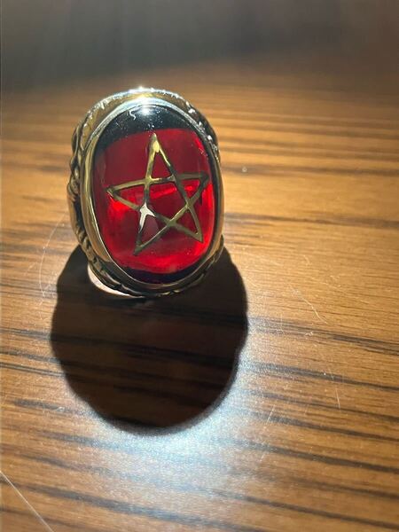 Alex Streeter Angel Heart Ring レッド 10.5号