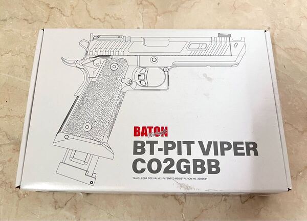 BATON BT-PIT VIPER CO2 GBB バトン ピットバイバー CO2 GBB