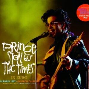 PRINCE/ SIGN 'O' THE TIMES- IN EURO: LIVE IN PARIS 1987 + MUNICH CLUB GIG 1987新品輸入プレス盤3CD