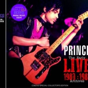 PRINCE / THE EARLY LIVE ARCHIVES 1980-1982 : CD&DVD SPECIAL EDITION (1CD+1DVD)新品輸入プレス盤