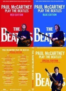 PAUL McCARTNEY / PLAY THE BEATLES: RED BLUE & SPECIAL DVD SET(1DVD+1DVD+2DVD SET)新品輸入プレス盤