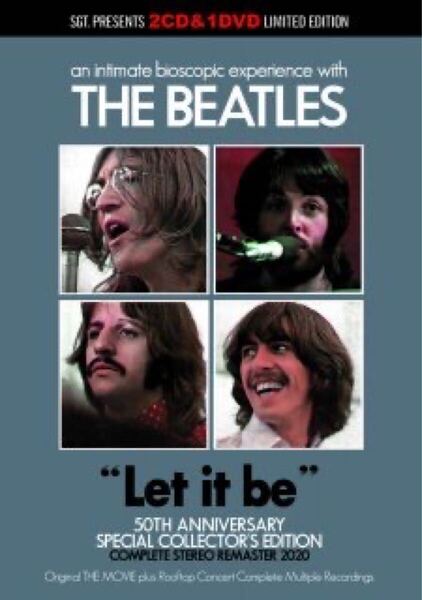 BEATLES / LET IT BE - THE MOVIE - 50T 新品輸入プレス2CD &DVD