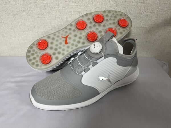 送料無料◆新品◆PUMA GOLF イグナイト パワーアダプト ケージド ディスク◆(28.0)◆192236-01◆プーマ スパイク ゴルフシューズ