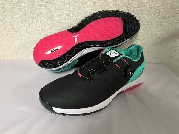 送料無料◆未使用品◆PUMA GOLF アルファ キャット ニトロ ディスク◆(29.5)◆378920-04◆プーマ ゴルフシューズ