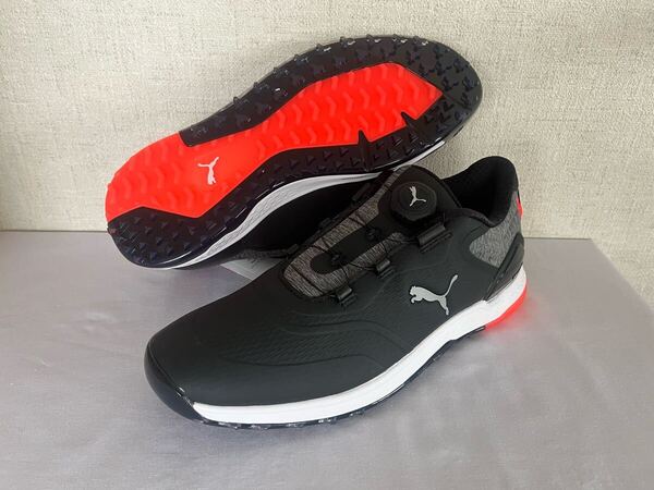 送料無料◆未使用品◆PUMA GOLF プロアダプト アルファキャット 2.0 ディスク◆(27.5)◆377526-02◆プーマ ゴルフ スパイクレス シューズ