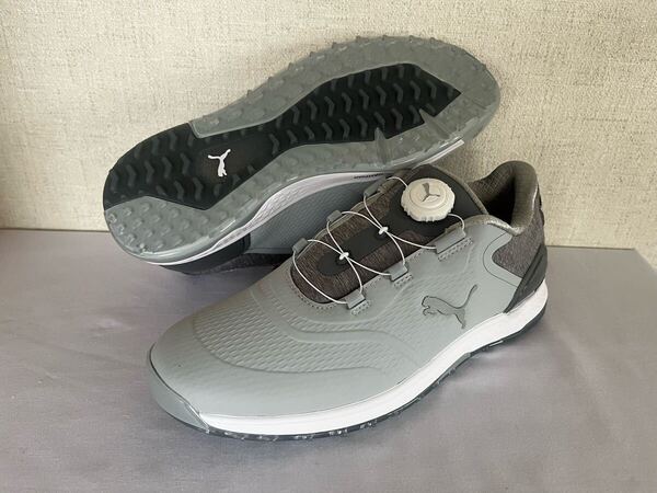 送料無料◆未使用品◆PUMA GOLF プロアダプト アルファキャット 2.0 ディスク◆(26.0)◆377526-04◆プーマ ゴルフ スパイクレス シューズ