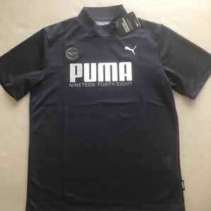 送料無料◆新品◆PUMA GOLF 半袖モックネックシャツ◆(L)◆539845-01◆プーマ ゴルフ