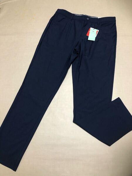 送料無料◆新品◆プーマ ゴルフ 101FIT 5ポケット ストレッチ パンツ◆(XL) w86cm◆533185-02 (ネイビー)◆PUMA GOLF