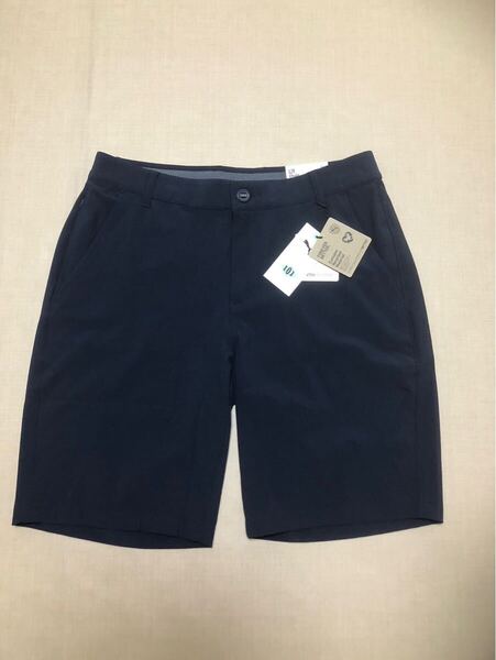送料無料◆新品◆プーマ ゴルフ 101 ソリッド ショーツ 9◆(L) w82cm◆627973-05 (ネイビー)◆PUMA GOLF・ハーフパンツ