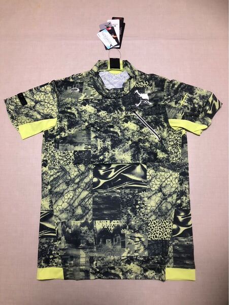 送料無料◆新品◆オークリー SKULL ICY BREATH DIGITAL MOCK SHIRT ◆(M)◆FOA405139-78Y◆OAKLEY スカル 半袖シャツ