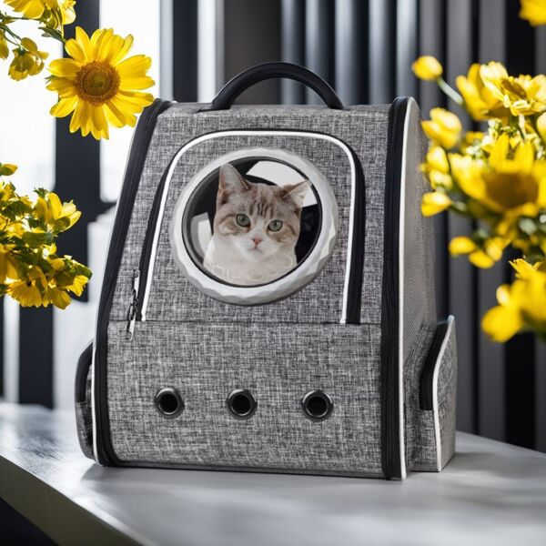 ☆宇宙船のようなデザイン ペットリュック 折り畳み 新登場! ユーザー好評 長寿