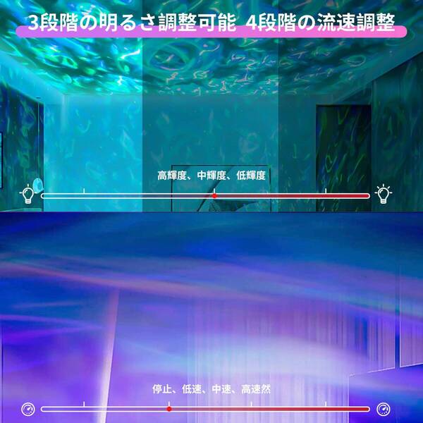 ☆プラネタリウムマジック - スタープロジェクターライト 癒し