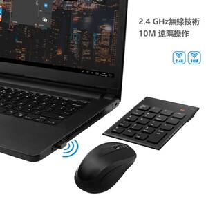 ワイヤレステンキー&マウス USBレシーバー