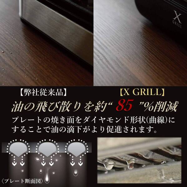 ☆焼き肉グリル 減煙 コンパクトプレート 新登場! ユーザー好評 長寿命仕様