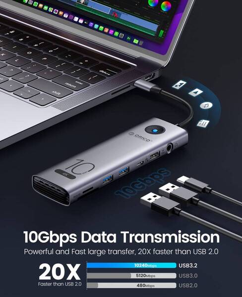 多機能 12 in 1 USB変換アダプタ 新型
