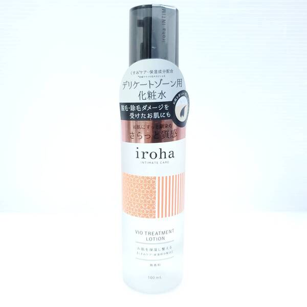 新品 iroha イロハ VIO トリートメントローション 100ml 無香料 デリケートゾーン用保湿化粧水
