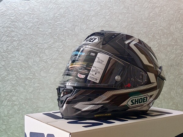 美品 送料無料 SHOEI x-15 ショーエイ x-fifteen ESCALATE エスカレート TC5 Mサイズ(57-58) 純正スモークシールドも付属