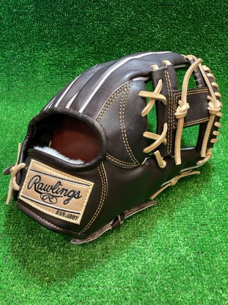 【美品・型付済】ローリングス Rawlings PRO PREFERRED FS Style 一般硬式用 内野手用 グラブ 11.5インチ GH4PR934FS 学生野球ルール対応