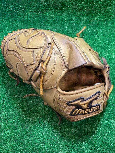 【即戦力品】MizunoPro ミズノプロ 一般硬式用 投手用 グラブ グローブ 田中将大選手型 左投用 2GW18191 グリス交換済 学生野球ルール対応