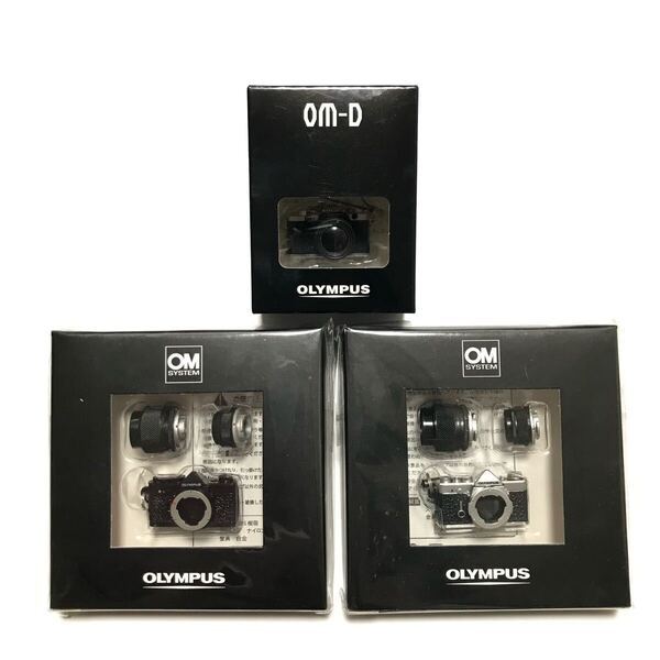 OLYMPUS ミニチュア カメラ セット まとめ / オリンパス OM-1 OM-D E-M5 Mk2 / ストラップ