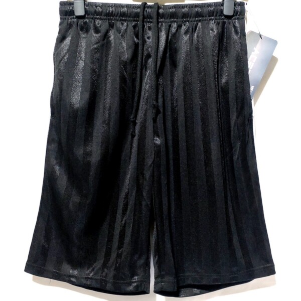特価/未使用【サイズ=L】ノーブランド/メンズ/左右ポケット付き/ジャージ/ハーフパンツ/胴囲=84~94cm/blackシャドー