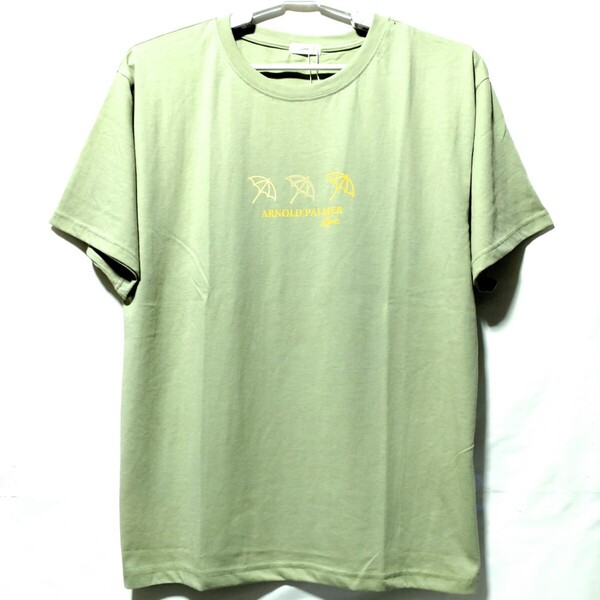 特価/未使用【サイズ=4L(レディス)】 Arnie Arnold Palmer/アーノルド パーマー/レディス/半袖/Tシャツ/胸囲=107~115cm/light.green