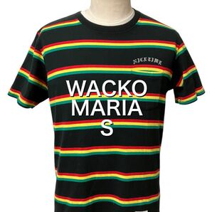 WACKO MARIA ワコマリア ラスタカラー ポケット Tシャツ S xpv