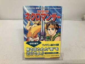 初版 邪聖剣 ネクロマンサー イシュメリアの悪夢 冒険ゲームブック 書き込みあり
