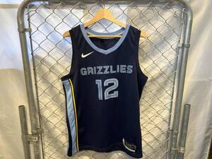 NIKE NBA GRIZZLIES ユニフォーム 12番 ジャ・モラント ナイキ エヌビーエー グリズリーズ ネイビー サイズ48