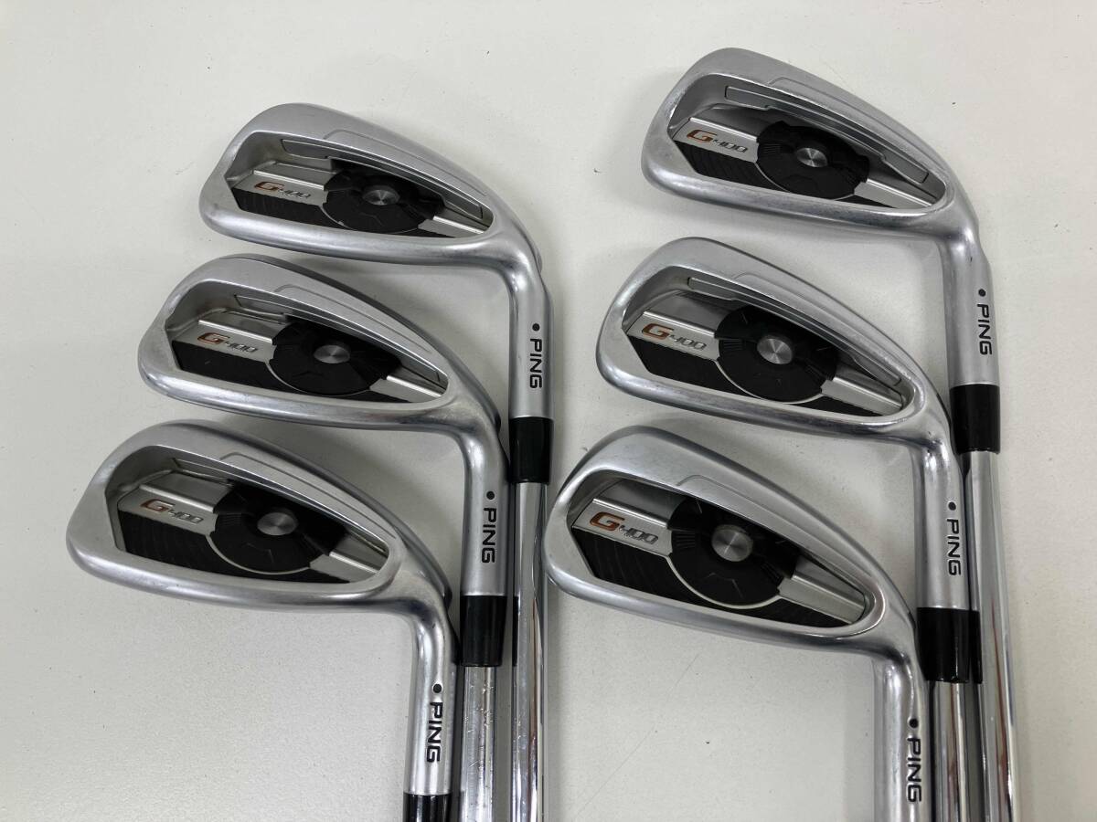 PING ピン G400 黒ドット 5-9.W 6本 アイアンセット ALTA J CB